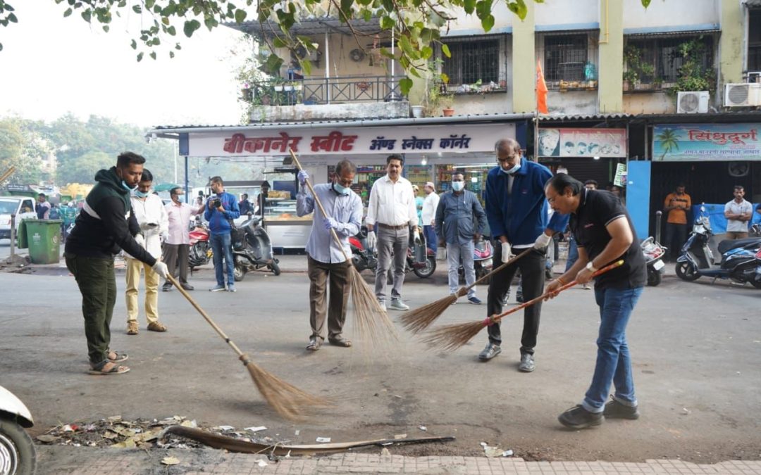 वसई विरार शहर महानगरपालिके ने राबवली सखोल स्वच्छता मोहीम.